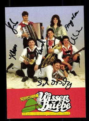 Wisser Buebe Autogrammkarte Original Signiert + M 6008