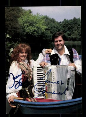 Original Oberkrainer Duo Autogrammkarte Original Signiert + M 6035