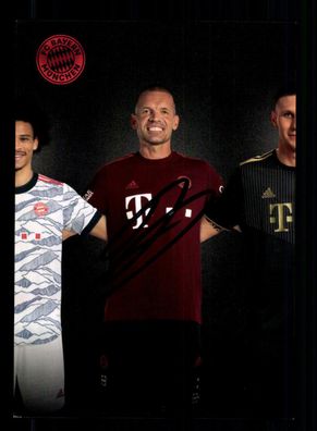 Holger Broich Autogrammkarte Bayern München 2021-22 Original Signiert