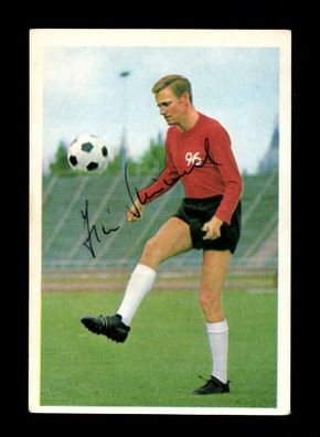 Heinz Steinwedel Hannover 96 1966-67 Bergmann Sammelbild Original Signiert