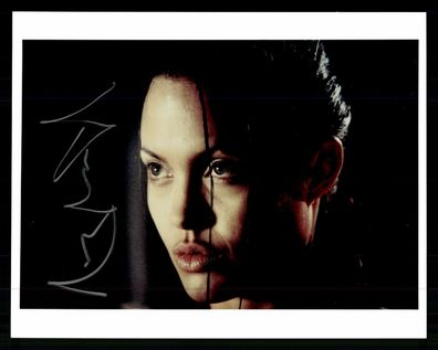 Angelina Jolie bekannt aus Tomb Raider Original Signiert + G 34688