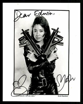 Michelle Yeoh bekannt aus James Bond Original Signiert + G 34708