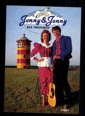 Jenny und Jonny Autogrammkarte Original Signiert + M 6501