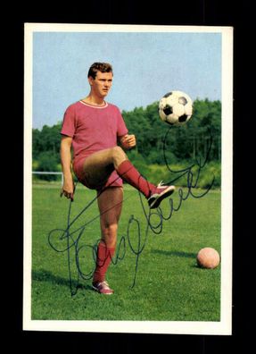 Heinz Dieter Hasebrink 1 FC Kaiserslautern Bergmann Sammelbild 1967-68 Original