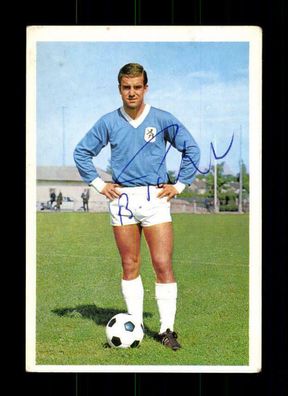 Bernd Patzke TSV 1860 München 1966-67 Bergmann Sammelbild Original Signiert