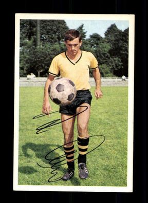 Reinhold Wosab Borussia Dortmund Bergmann Sammelbild 1967-68 Original Signiert