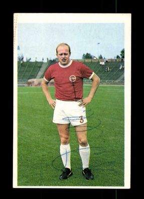 Josef Weilbächer Kickers Offenbach Bergmann Sammelbild 1968-69 Original Signiert