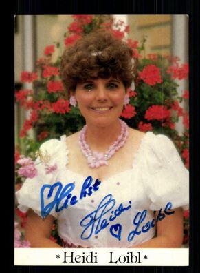 Heidi Loibl Autogrammkarte Original Signiert + M 6524