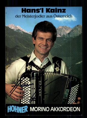 Hans´l Kainz Autogrammkarte Original Signiert + M 6533