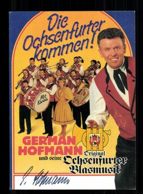 German Hofmann Autogrammkarte Original Signiert + M 6641