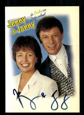 Jenny und Jonny Autogrammkarte Original Signiert + M 6653