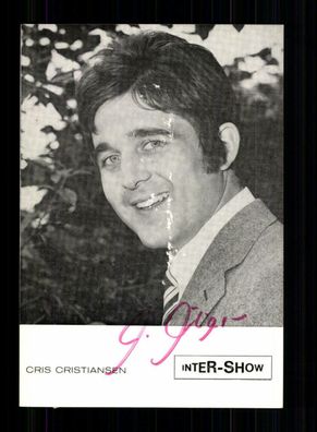 Chris Christiansen Autogrammkarte Original Signiert + M 6700