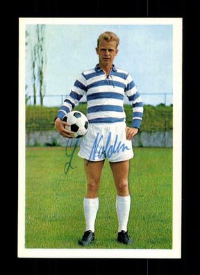 Ludwig Nolden MSV Duisburg Bergmann Sammelbild 1966-67 Original Signie+ A 220927