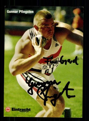 Gunnar Pfingsten Autogrammkarte Original Signiert Leichtathletik + A 220438