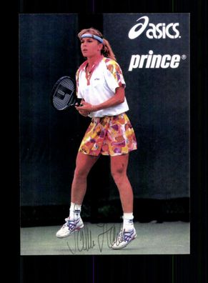 Sabine Hack Tennis Original Signiert + A 220248