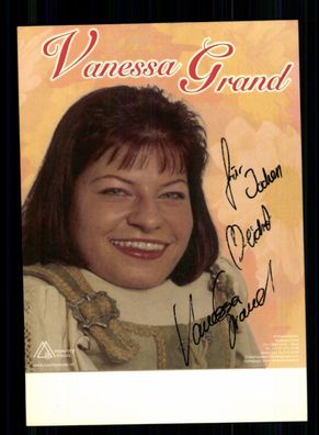 Vanessa Grand Autogrammkarte Original Signiert + M 6916