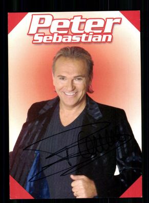 Peter Sebastian Autogrammkarte Original Signiert + M 6977