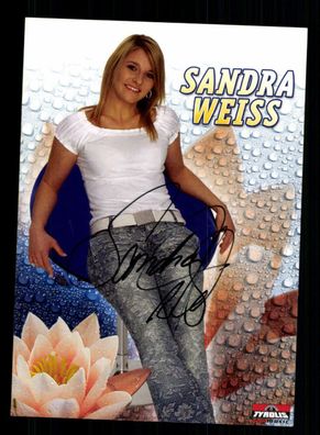 Sandra Weiss Autogrammkarte Original Signiert + M 7069