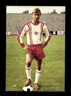 Helmut Littek Rot Weiss Essen Bergmann Sammelbild 1969-70 Original Sig+ A 221005