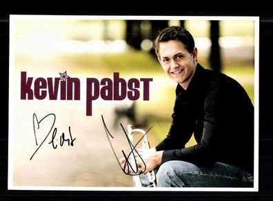 Kevin Pabst Autogrammkarte Original Signiert + M 7421