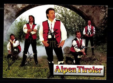 Alpen Tiroler Autogrammkarte Original Signiert + M 7429