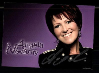 Angela Novotny Autogrammkarte Original Signiert + M 7464