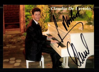 Claudio de Bartolo Autogrammkarte Original Signiert + M 7472
