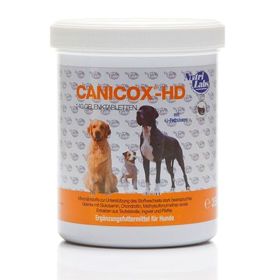 Nutrilabs Canicox® HD 140 Kautabletten für Hunde