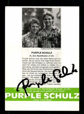 Purple Schulz Original Signiert + M 7982