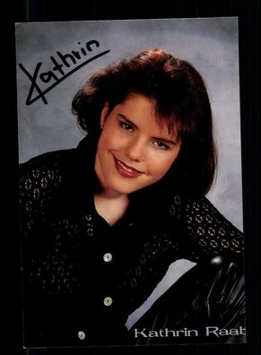 Kathrin Raab Autogrammkarte Original Signiert + M 8135