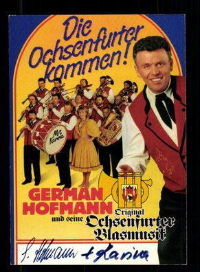 German Hofmann Autogrammkarte Original Signiert + M 8188