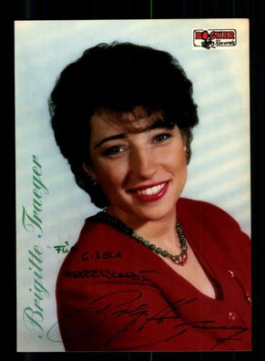 Brigitte Traeger Autogrammkarte Original Signiert + M 8242