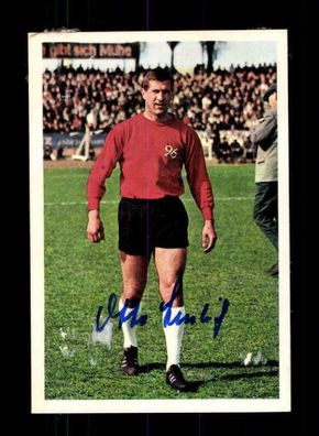 Otto Laszig Hannover 96 Bergmann Sammelbild 1967-68 Original Signie+ A 221034