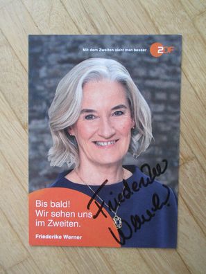 ZDF Bares für Rares - Dr. Friederike Werner - handsigniertes Autogramm!!!
