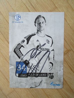 FC Schalke 04 Saison 13/14 Timo Hildebrand - handsigniertes Autogramm!!!