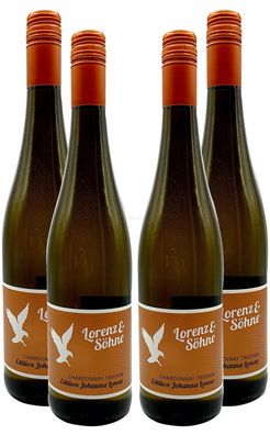 Lorenz & Söhne - 4er Set Chardonnay Trocken - Edition Johanna Lorenz 0,75L (13%