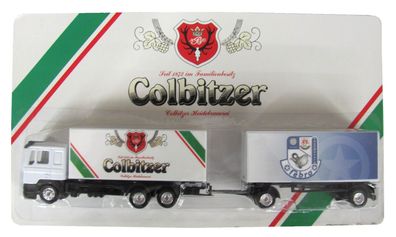 Colbitzer Heidebrauerei Nr.20 - Febro - SC Magdeburg - MAN F2000 - Hängerzug Oldie