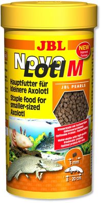 JBL NovoLotl M Futter für Axolotl Molche Zwergkrallenfrösche