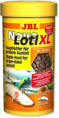 JBL NovoLotl XL Futter für Axolotl Molche Zwergkrallenfrösche