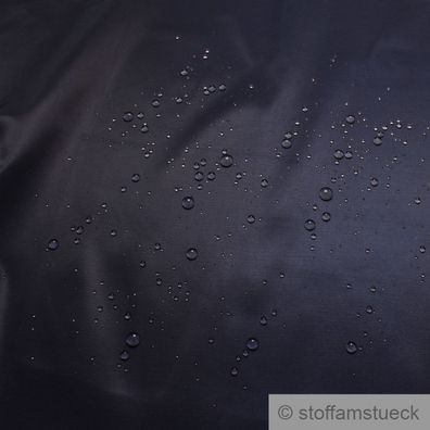 Stoff Baumwolle Feinköper dunkelblau ölresistent reißfest wasserabweisend 60°