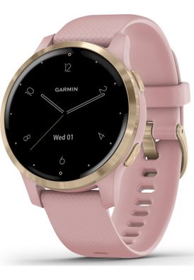 Garmin Smartwatch vivoactive 4S Rosa-Gold 010-02172-32