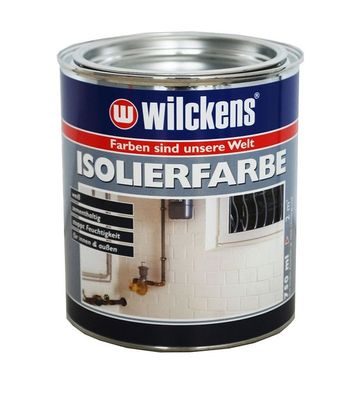 750 ml Wilckens Isolierfarbe Weiß, stoppt Feuchtigkeit, Innen Außen, für ca 2 m&sup2;