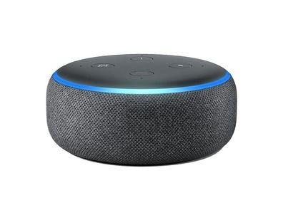 Amazon Echo Dot (3. Generation) Lautsprecher mit Alexa Anthrazit