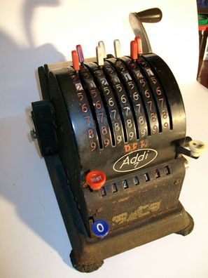 Addi7 Rechenmaschine Antiquitäten Kasse Nachlass 1940 Adelsbesitz