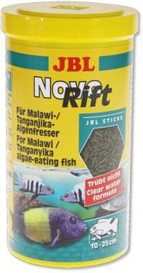 JBL NovoRift 1000ml Futter für Aufwuchsfressende Barsch vom Malawisee Tanganjikasee