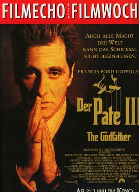 filmecho Filmwoche Ausgabe 1991 - Nr. 7
