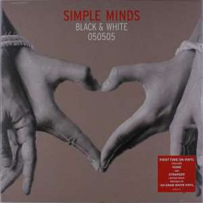 Simple Minds: Black & White 050505 (180g) (White Vinyl) (+ Bonustrack) - - (Viny...