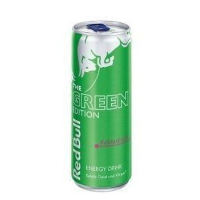 12x250ml Red Bull Energy Drink Summer / Green Edition Kaktusfrucht 250 ml Pfand