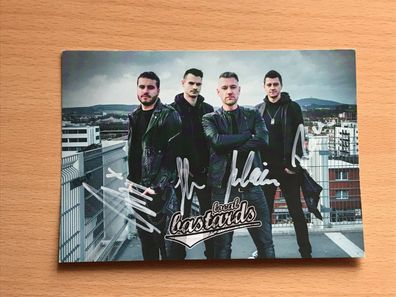 Autogrammkarte - LOCAL Bastards - ROCK & POP - orig. signiert #1449