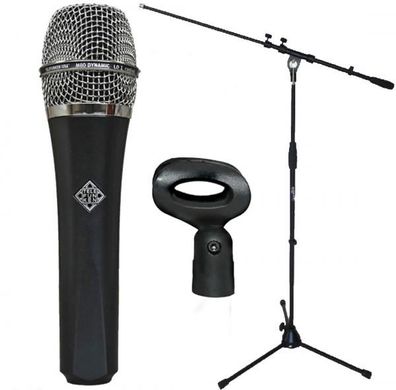 Telefunken M80 dynamisches Mikrofon + Mikrofonständer